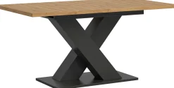 Xonox Ausziehbarer Esstisch Motion von Emob - Artisan/ Grau - 150-190x76x90 cm
