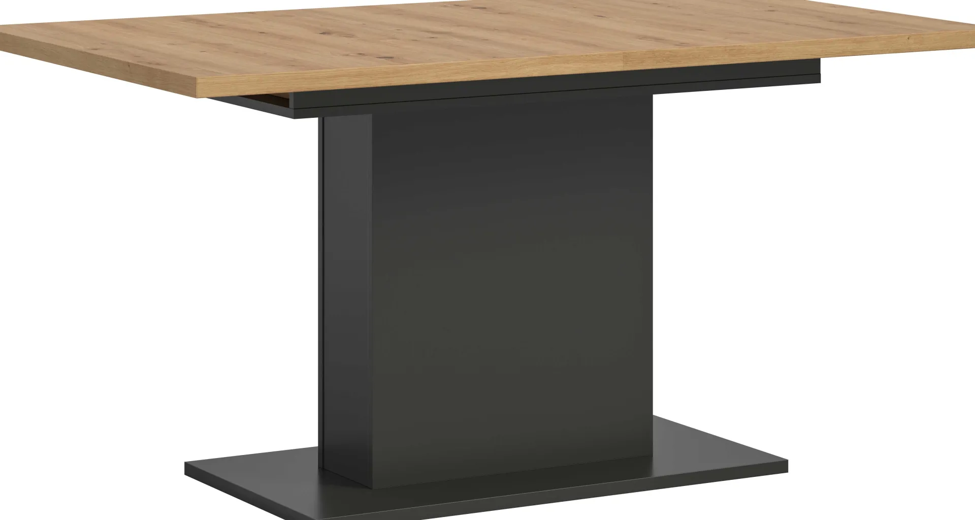 Xonox Ausziehbarer Esstisch Motion Emob - Grau/Artisan - 150-190x76x90 cm