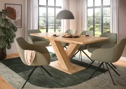 Xonox Ausziehbarer Esstisch Motion Emob - Artisan Finish - 150-190x76x90 cm - Natur