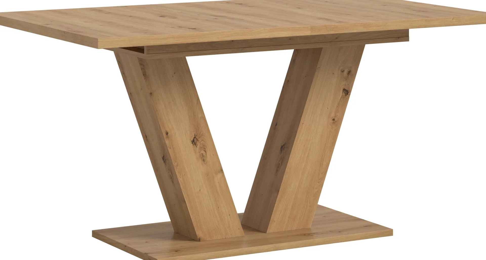 Xonox Ausziehbarer Esstisch Motion Emob in Artisan Natur 150-190x76x90 cm