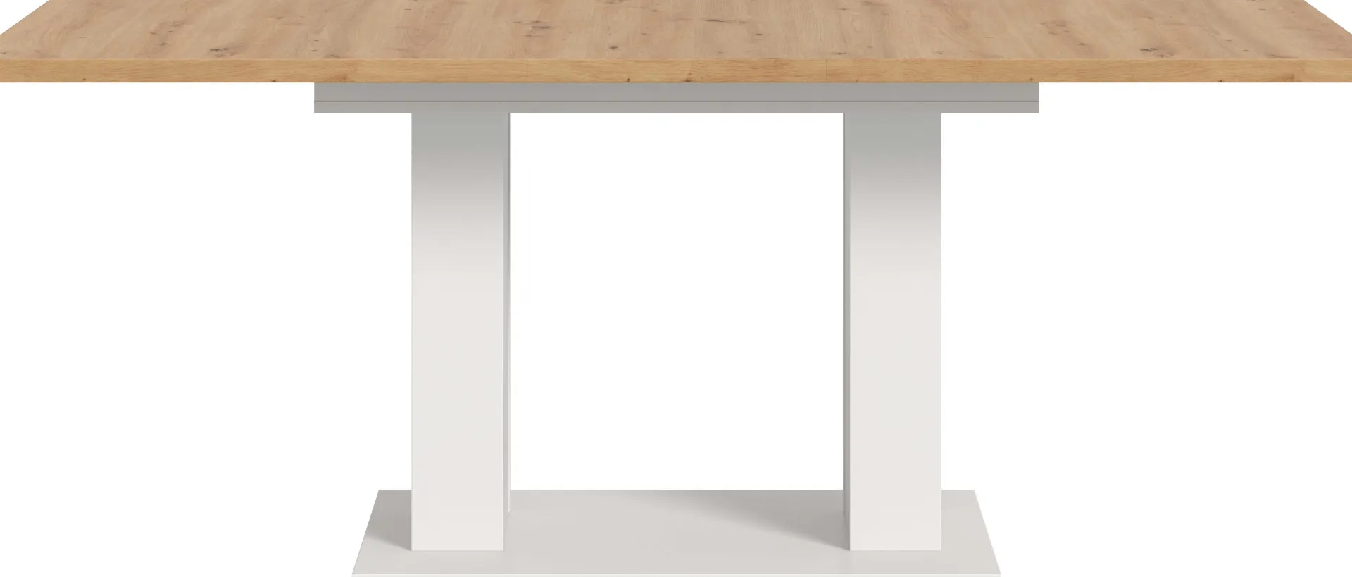 Xonox Ausziehbarer Esstisch Motion Emob - Artisan/Weiß - 150-190x76x90 cm