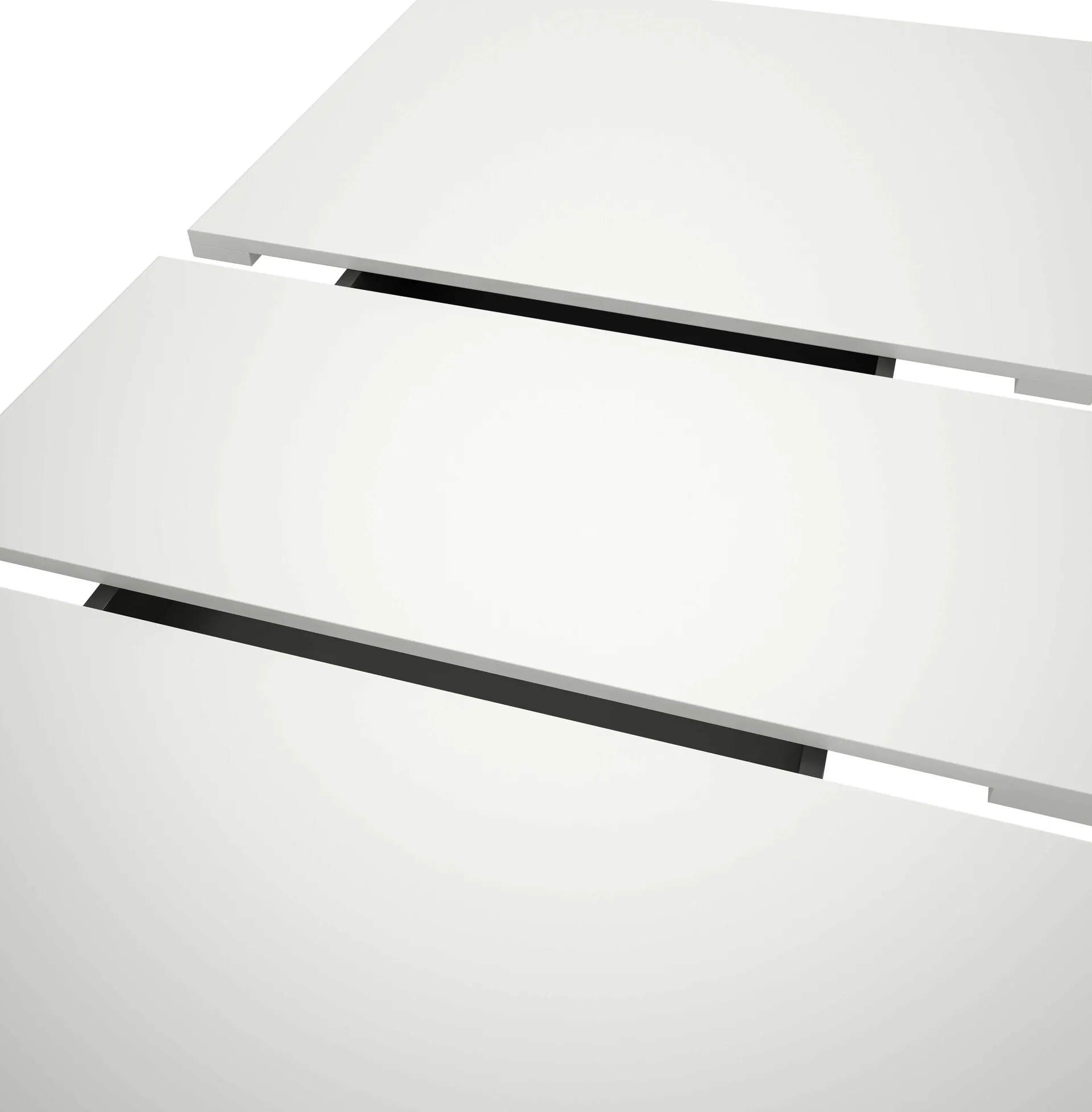 Xonox Ausziehbarer Esstisch Motion Emob - Weiß/Artisan - 150-190x76x90 cm