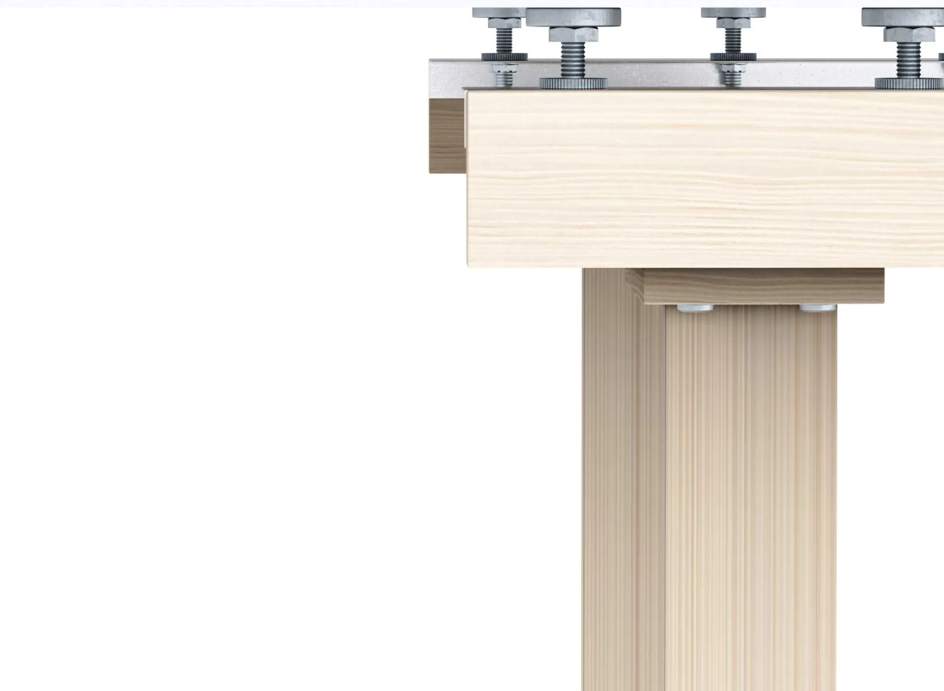 CBA Ausziehbarer Esstisch Stoik - 180-220x90x76cm - Keramik - Marmoroptik