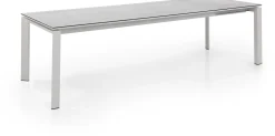 Gescova Ausziehbarer Gartentisch Bettini - Aluminium & Keramik - 220/280 cm - -Grau