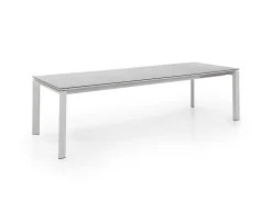 Gescova Ausziehbarer Gartentisch Bettini - Aluminium & Keramik - 220/280 cm - -Grau