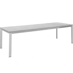 Gescova Ausziehbarer Gartentisch Bettini 180/240 - Aluminium & Keramik - /Grau