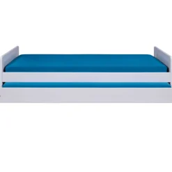 Ausziehbares Bett Surf | 208,5 x 96,4 x 52,5 cm | Farbe: Weiß