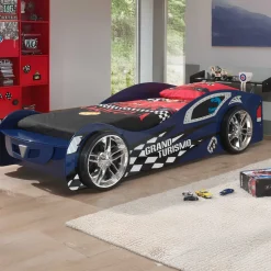 Autobett Grand Turismo - blau