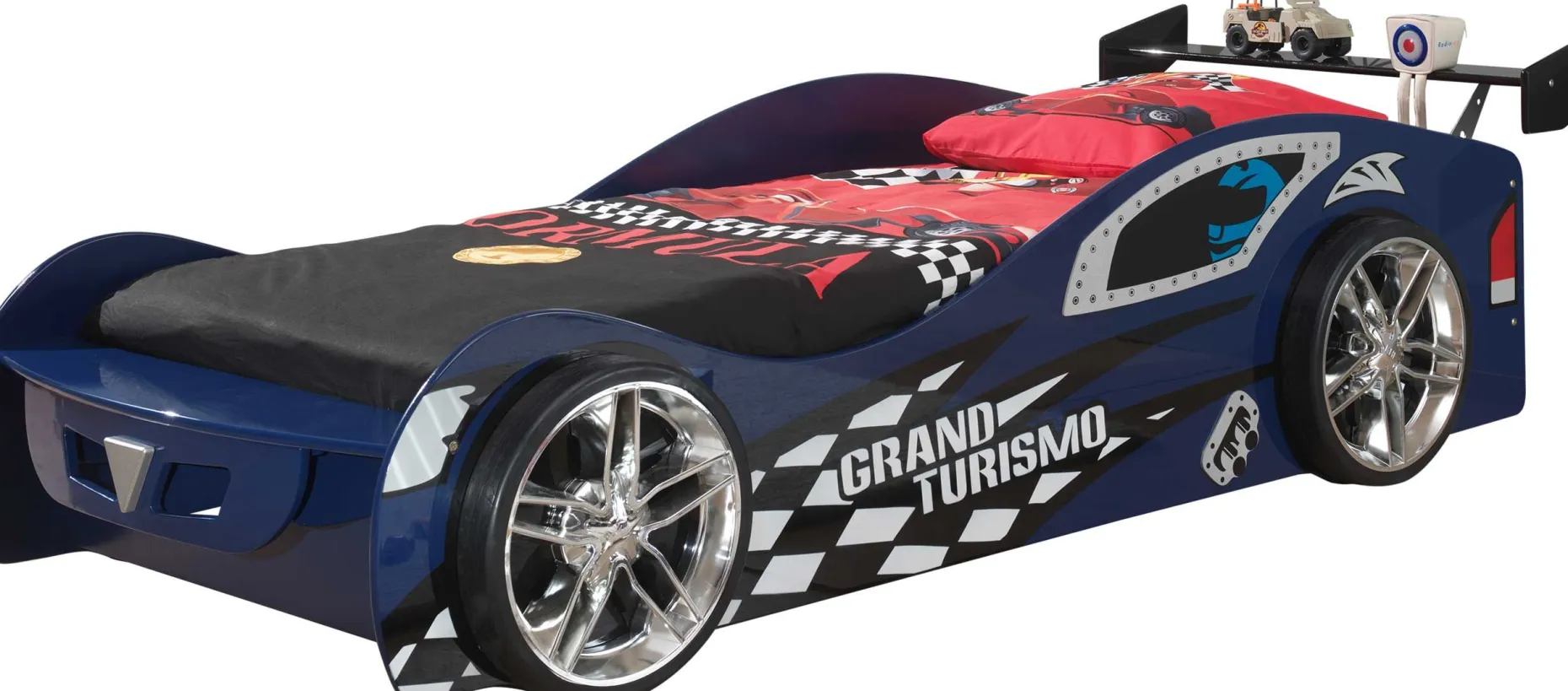 Autobett Grand Turismo - blau