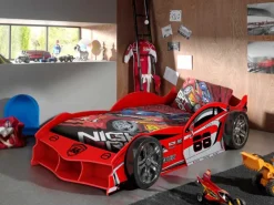 AutoBett Max 90x200cm - rot