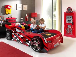 Autobett Night Speeder 90 x 200cm - Rot
