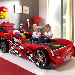 Autobett Night Speeder 90 x 200cm - Rot