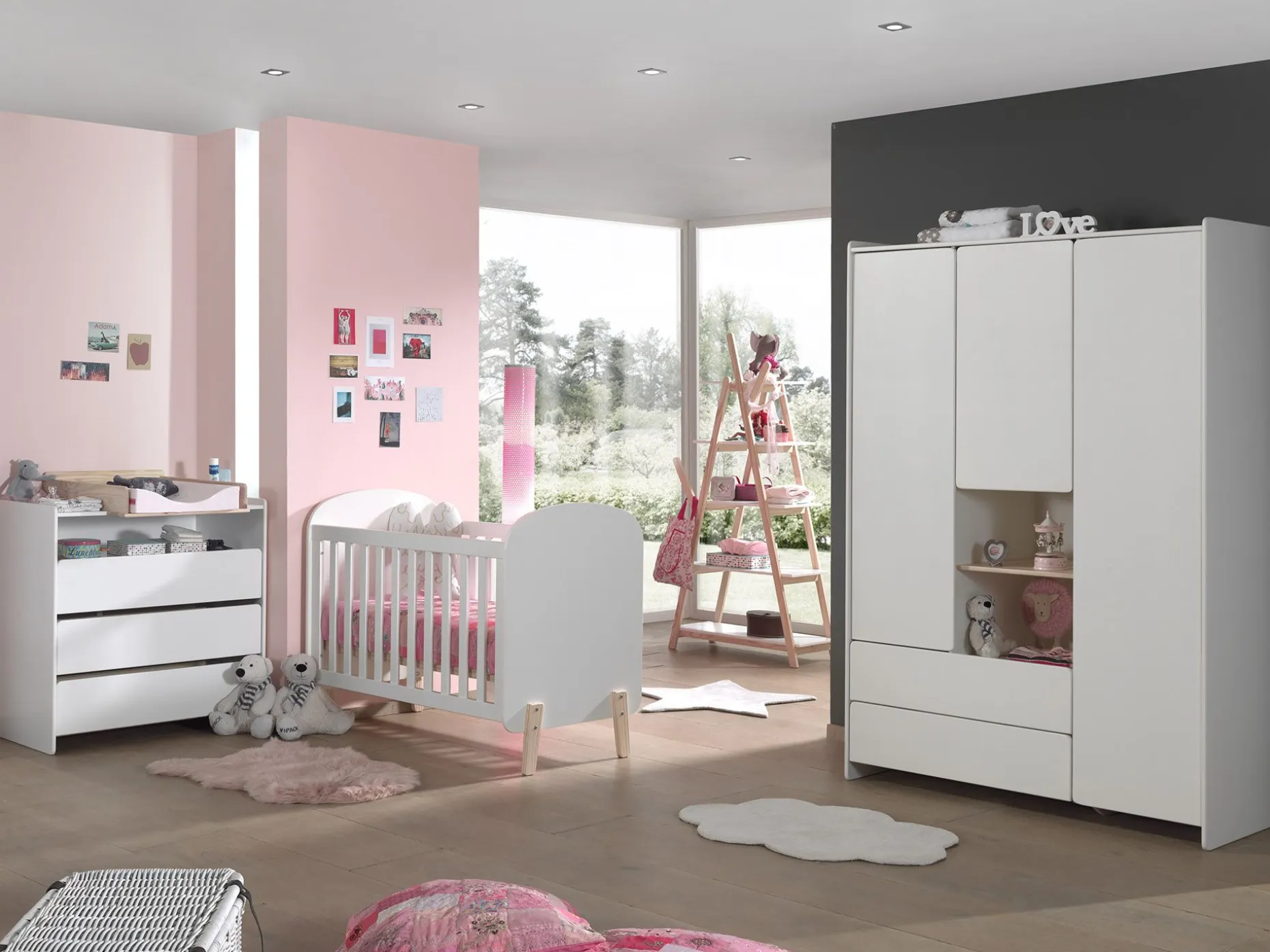 Babybett Kiddy 60x120 - weiß