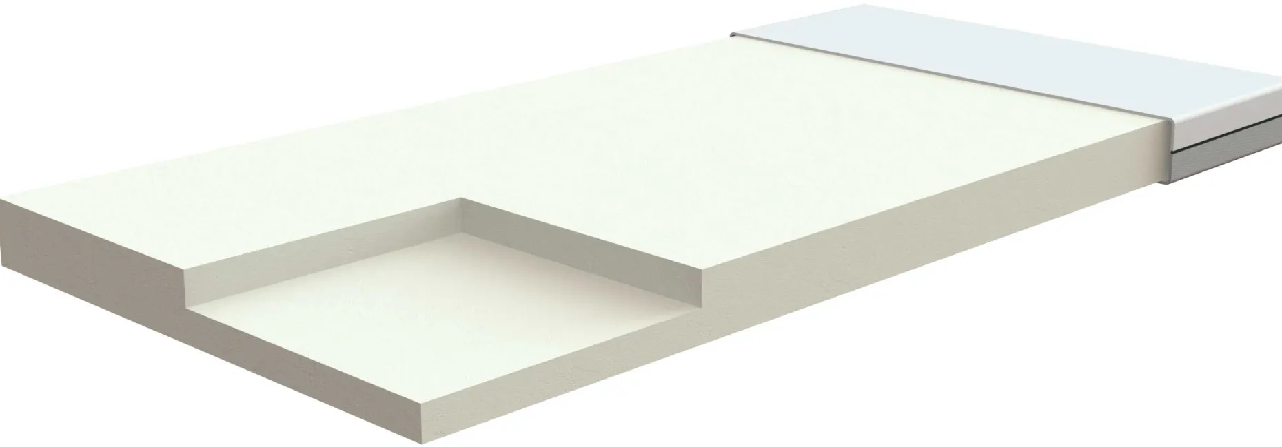 Babymatratze Junior Soft 60x120x10cm - hochelastischer Schaumstoff