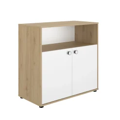 Kinder Gautier - Galipette Baby- und Kleinkindzimmer-Set Arthur | Anzuchtbett, Kleiderschrank, Kommode | Bettkasten nicht enthalten | Artisan Oak Design