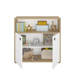 Kinder Gautier - Galipette Baby- und Kleinkindzimmer-Set Arthur | Anzuchtbett, Kleiderschrank, Kommode | Bettkasten nicht enthalten | Artisan Oak Design