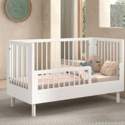 Babyzimmer Forrest: Babybett 70x140cm, Kommode, Kleiderschrank - Weißbuche