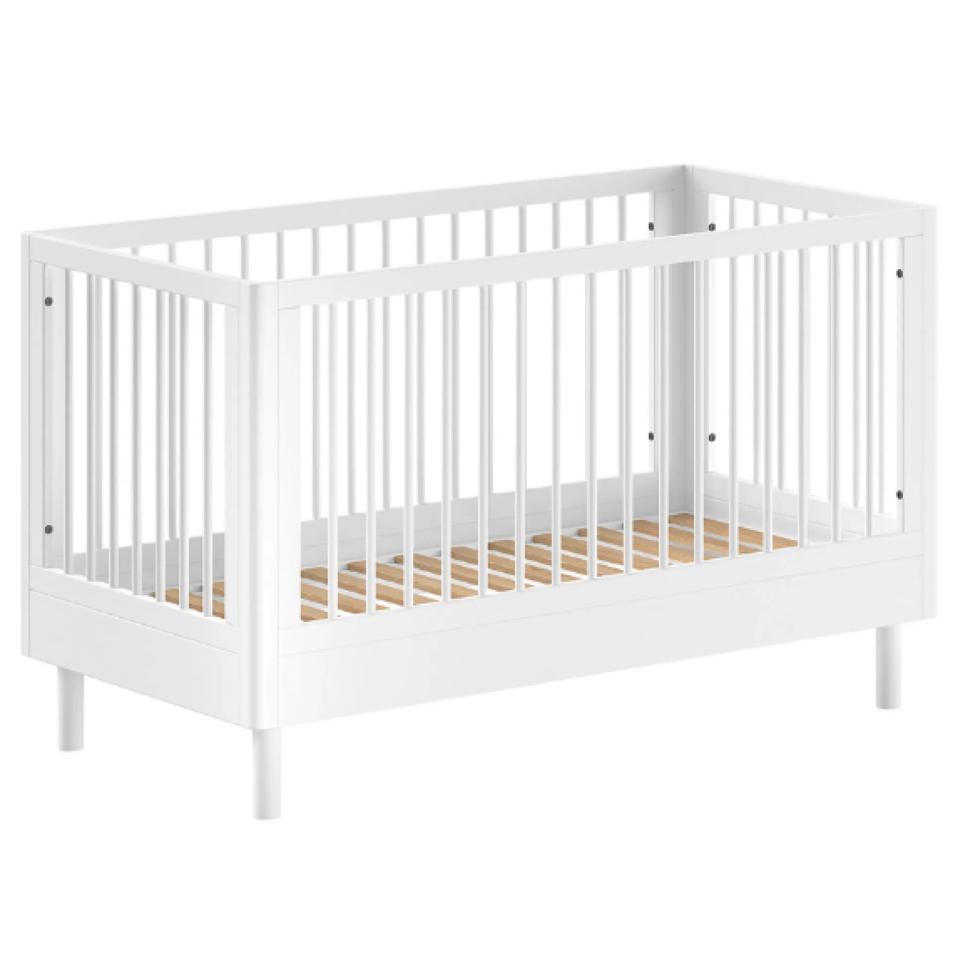 Kinder Vipack Babyzimmer Forrest: Babybett 70x140cm, Wickeltisch, Kleiderschrank - buche