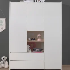Babyzimmer Kombination 3 Kiddy-weiß