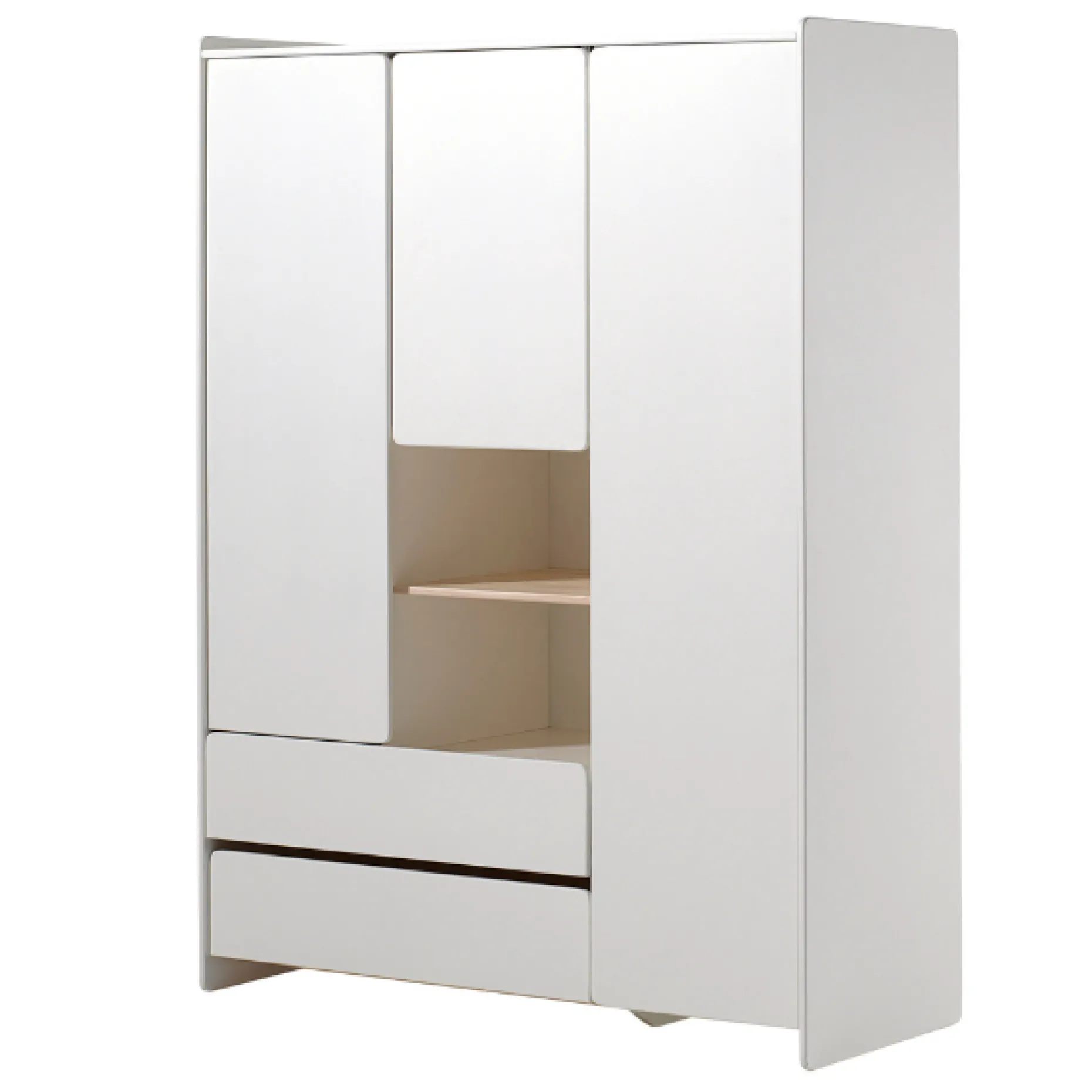 Babyzimmer Kombination 4 Kiddy-weiß