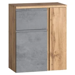 Badezimmer Anrichte Varese | 65 x 35 x 64 cm | Farbe Beton