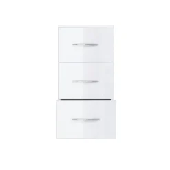 Badezimmerschrank Florent 40cm 3 Schubladen - weiß