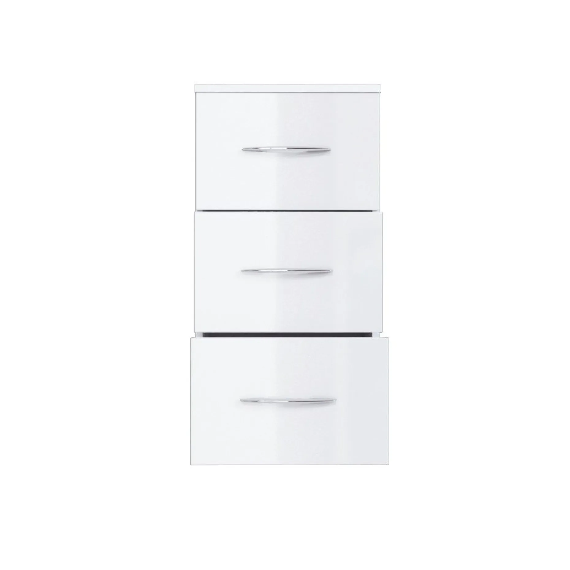 Badezimmerschrank Florent 40cm 3 Schubladen - weiß