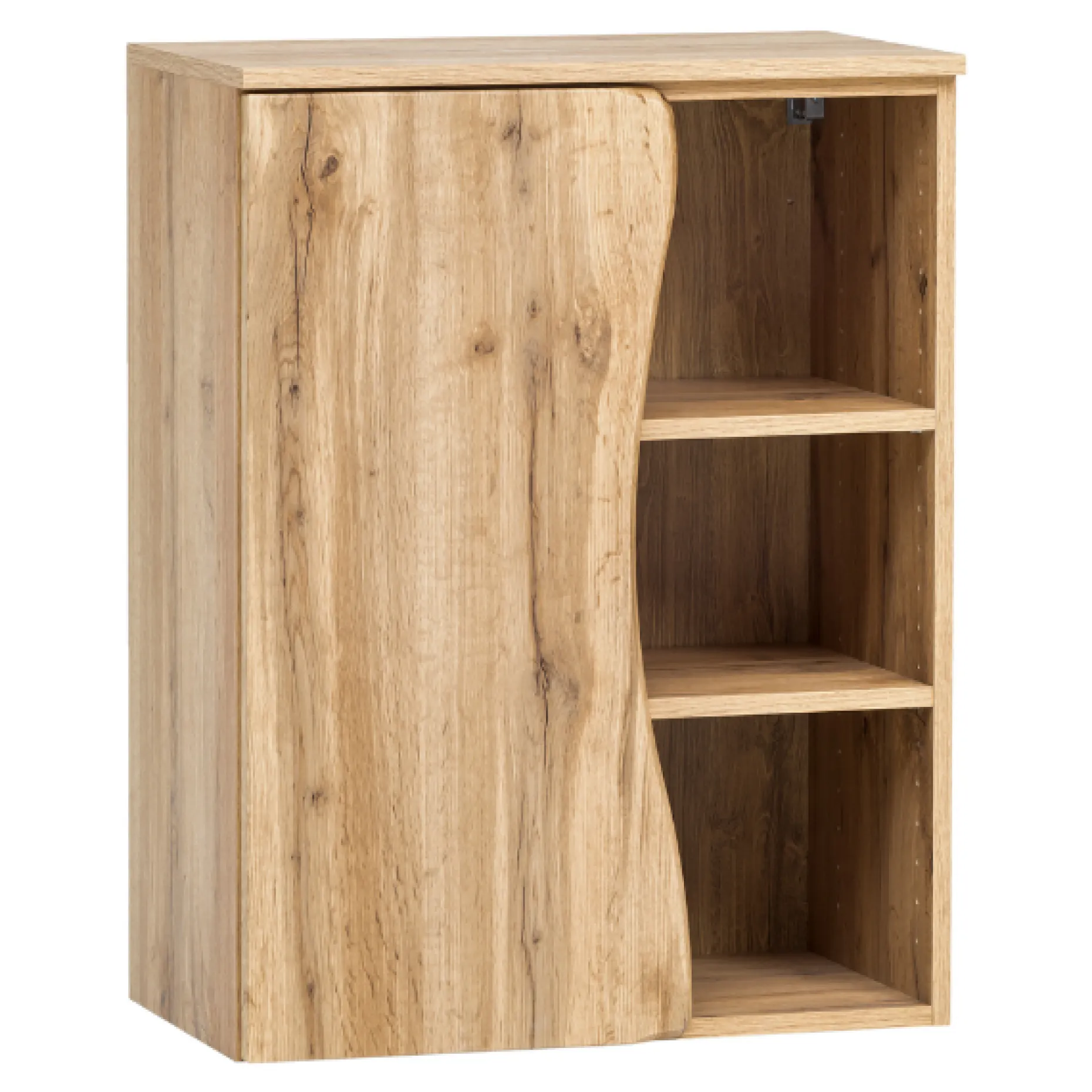 Badezimmerschrank Karan 60cm 1 Tür - Eiche