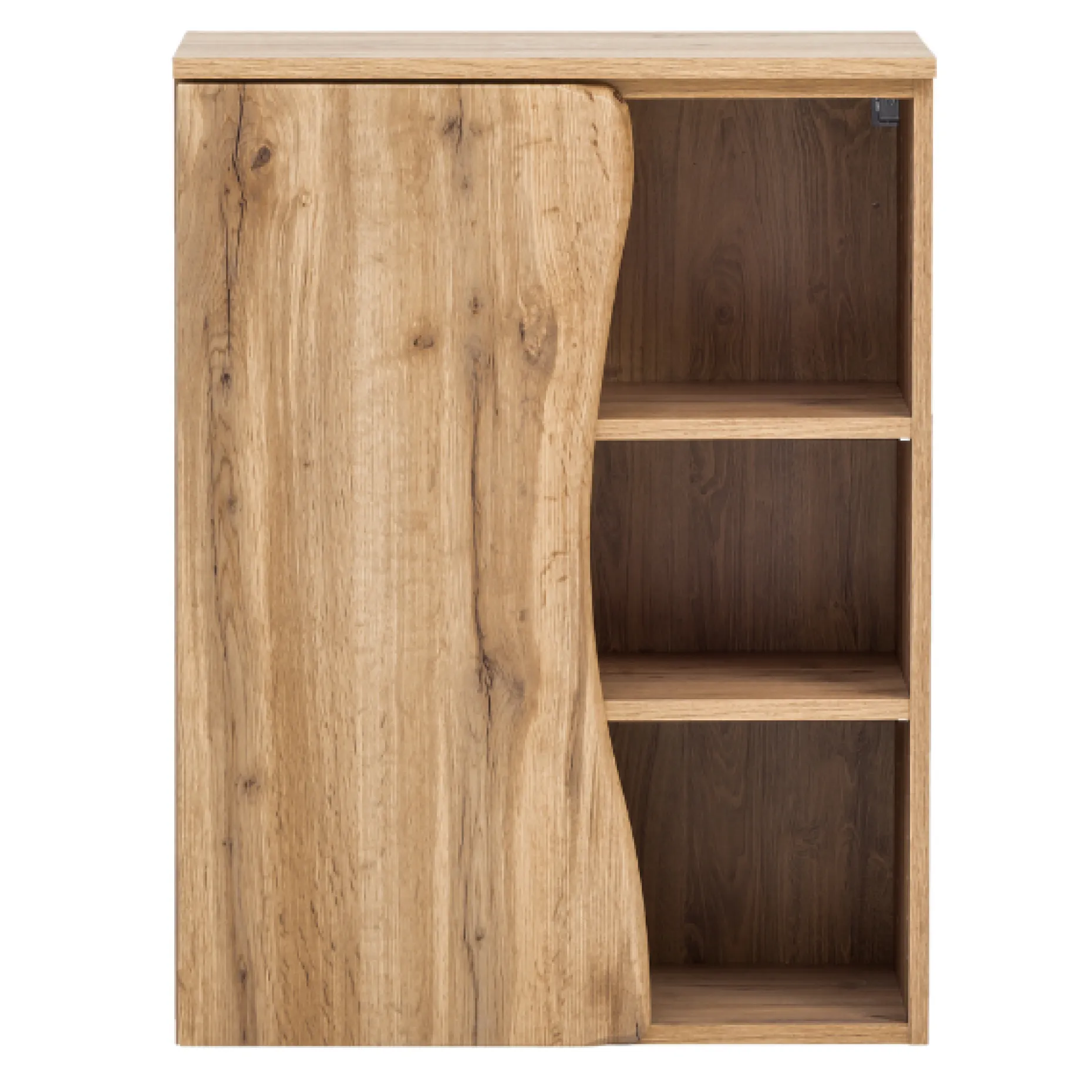 Badezimmerschrank Karan 60cm 1 Tür - Eiche