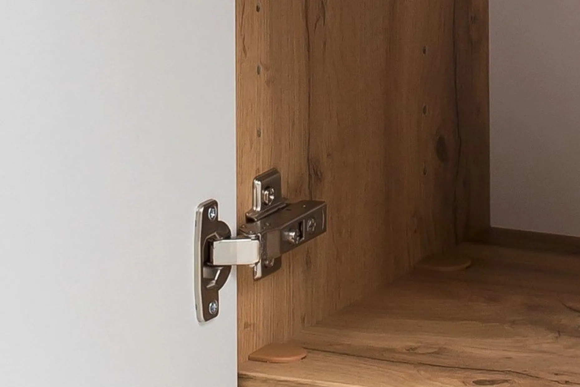 Badezimmerschrank Kornel 40cm 1 Tür und 1 Schublade - Eiche