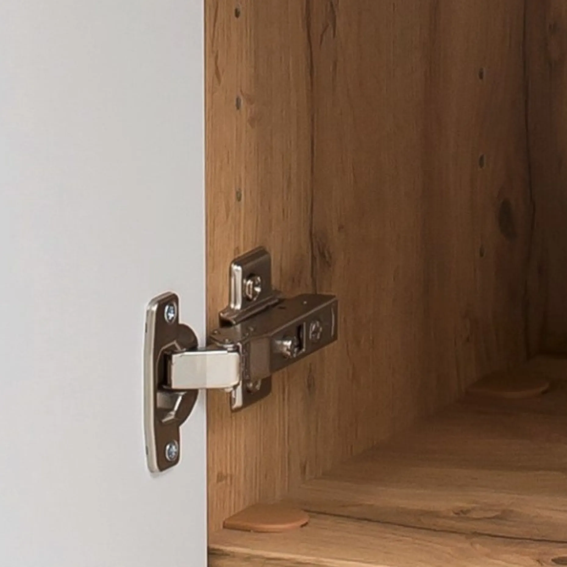 Badezimmerschrank Malvo 30cm 2 Türen - Eiche/schwarz