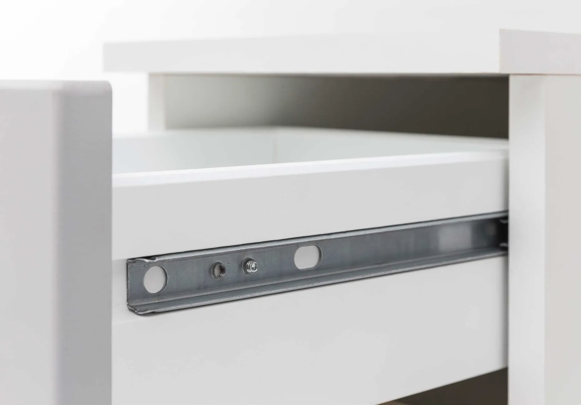 Badezimmerschrank Pares 30cm 1 Tür und 1 Schublade - Graphit/Eiche Rotbraun