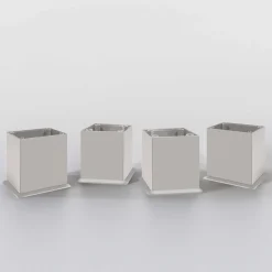Badezimmerschrank Pares 30cm 1 Tür und 1 Schublade - Graphit/Eiche Rotbraun