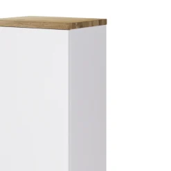 Badezimmerschrank Pisca 40cm 1 Tür und 1 Schublade - weiß