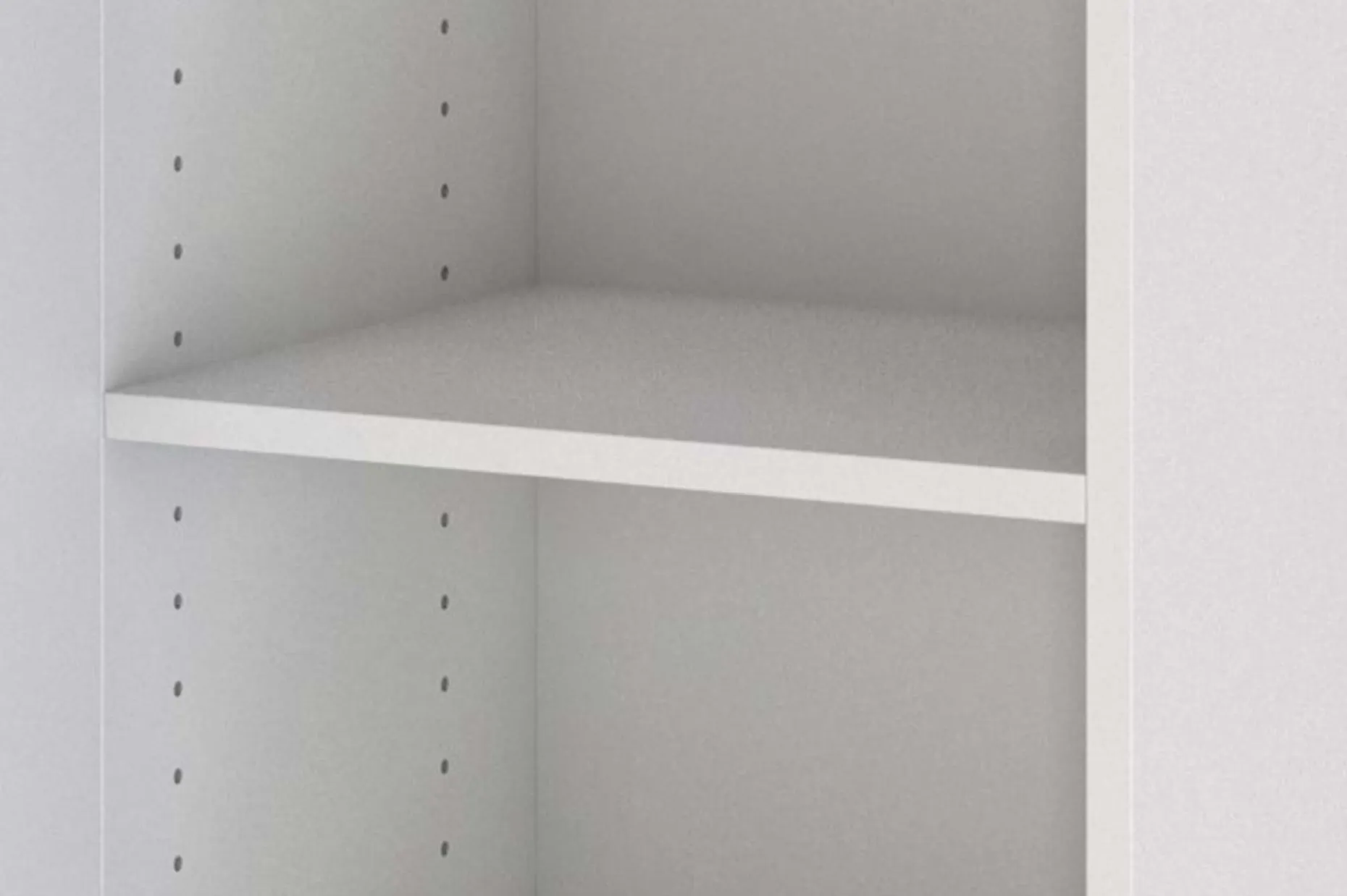 Badezimmerschrank Pisca 40cm 1 Tür und 1 Schublade - weiß