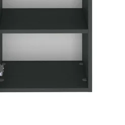 Badezimmerschrank Pisca 40cm 1 Tür und 1 Schublade - graphit