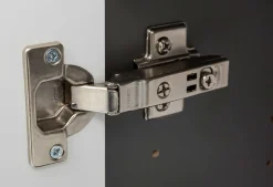 Badezimmerschrank Pisca 40cm 1 Tür und 1 Schublade - graphit