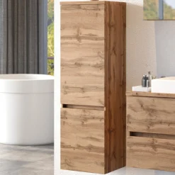 Badezimmerschrank Pisca 2 Türen - Eiche