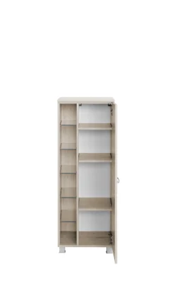 Badezimmerschrank Portofino | 45 x 35 x 122 cm | Beech Oak Design