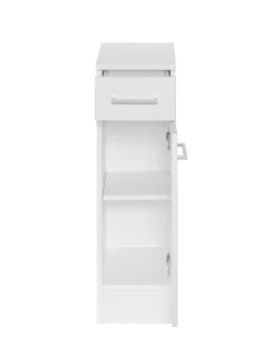 Badezimmerschrank Ricca 25cm 1 Tür und 1 Schublade - weiß