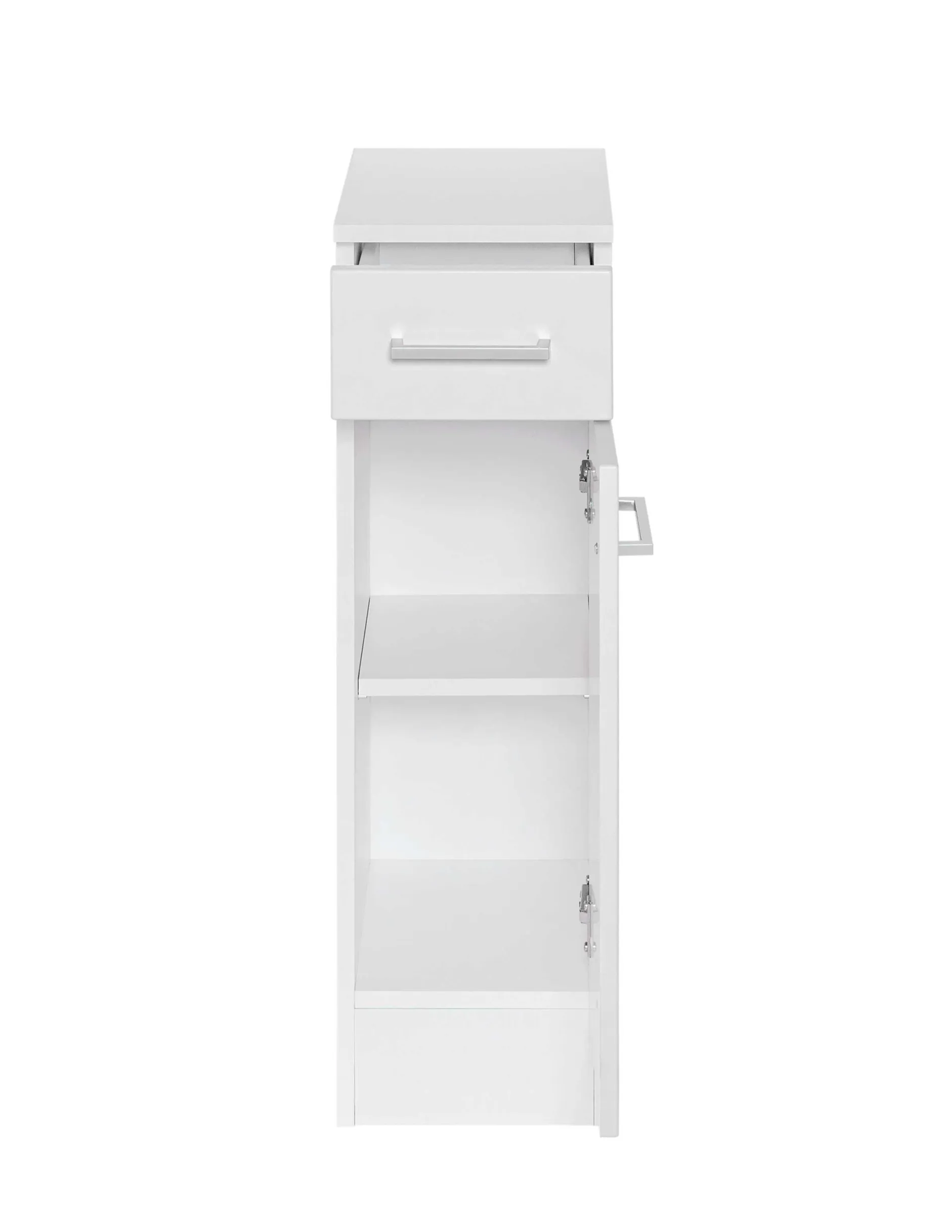 Badezimmerschrank Ricca 25cm 1 Tür und 1 Schublade - weiß