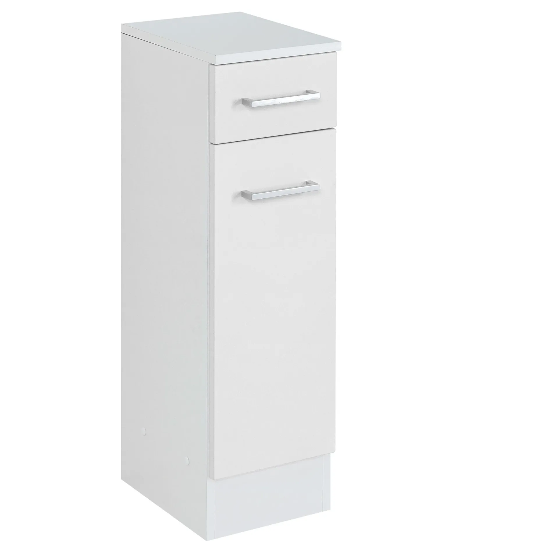 Badezimmerschrank Ricca 25cm 1 Tür und 1 Schublade - weiß