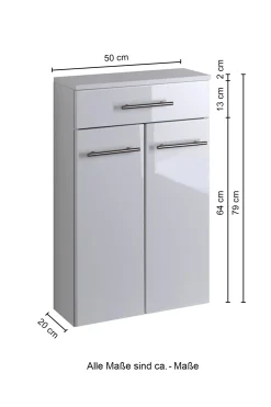 Badezimmerschrank Small 50cm