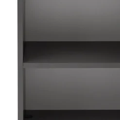Badezimmerschrank Vikas 1 Tür und 1 Schublade - anthrazit