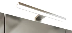 Held Badezimmerset Varese | Waschtisch und Spiegelschrank mit Beleuchtung | Wotan Eiche es Design