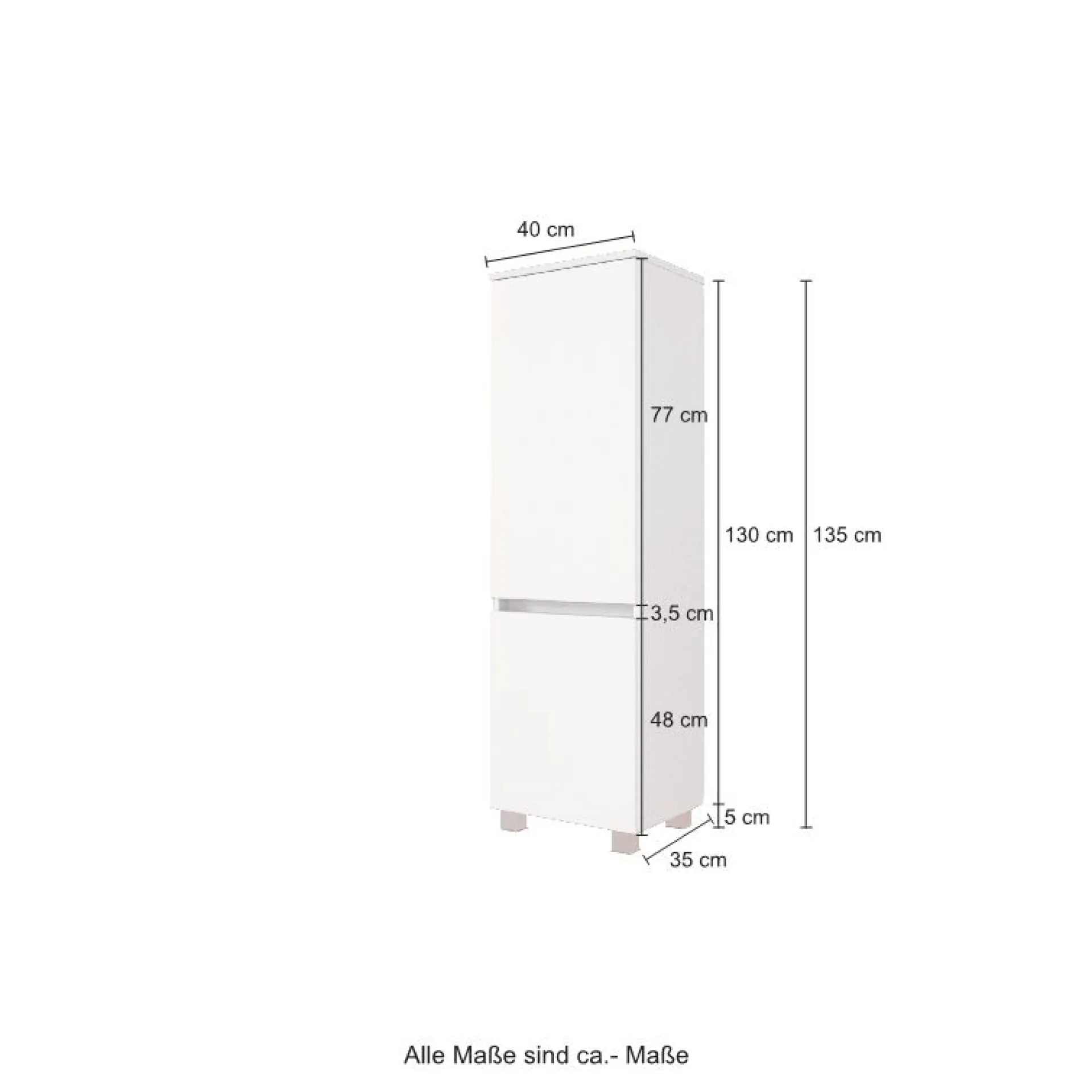 Held Badkombination Kornel 4 3-teilig mit em Waschbecken - graphit