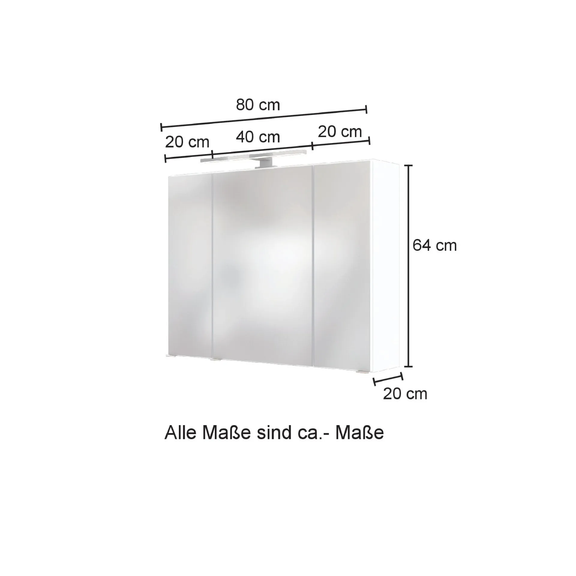 Held Badkombination Kornel 8 4-teilig mit em Waschbecken - graphit