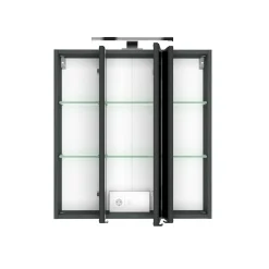 Held Badkombination Luna 2-teilig 60cm - graphit/quecksilber