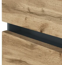 Held Badkombination Luna 2-teilig 60cm - graphit/quecksilber