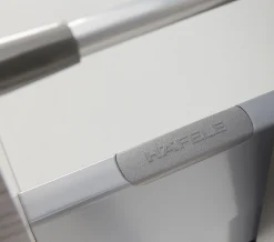 Held Badkombination Stivan 2-teilig mit weißem Waschbecken - Beton